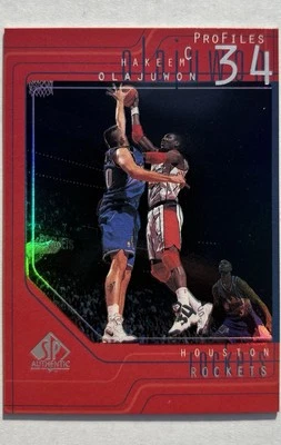 Hakeem Olajuwon 1997 SP Authentic Profiles #16 - Image 1 of 2