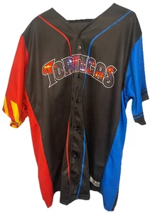 Daytona Tortugas MiLB #43 BLAU & ROT Gedenktrikot OT Authentic Größe 50 - Bild 1 von 11