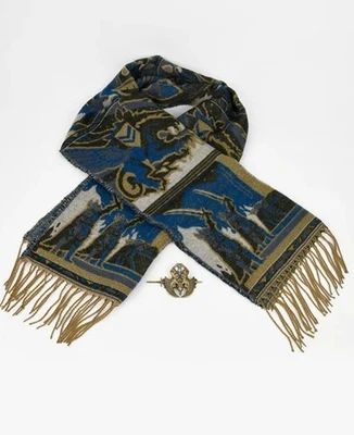 Conjunto de paquete de bufanda y broche capa de guardián gris Dragon Age Tale of a Grey Foto 1 de 2