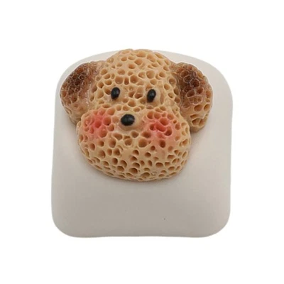 Themed Resin Keycaps With Puppy Designs For Personalizing Mechanical Keyboards - Image 1 of 4