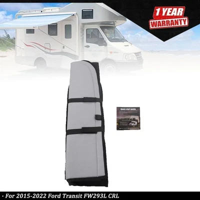 For Ford Transit FW293L CRL 2015 -2022 UV Protection Insulated Crew Window Cover - Image 1 of 4