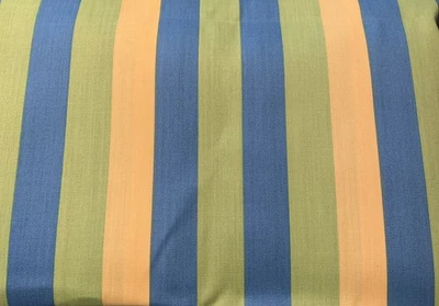 Outdoor Furniture Fabric 2 Yards Striped Sewing - Image 1 of 2