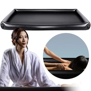 FURUKAWA Wasserdichte Massagematratze, aufblasbar, strapazierfähiges PVC, schwar - Bild 1 von 9