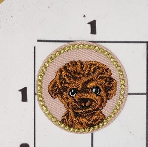 Puppy Dog Patch Embroidered Sew On Applique Uniform Costume Cosplay - Picture 1 of 1