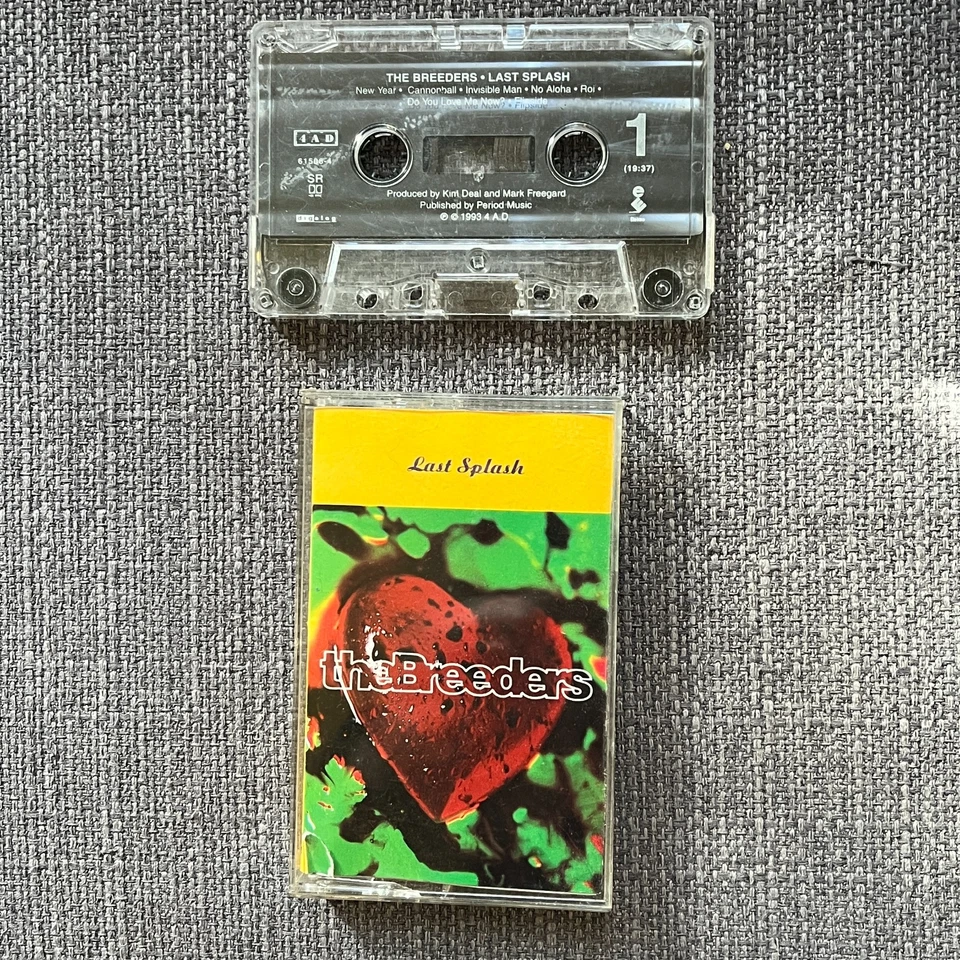 The Breeders Last Splash 1993 Elektra Cassette Tape  Tested Works! - Image 1 of 1