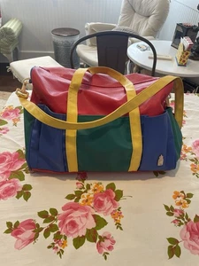 Vintage 90’s Romar International Babi Diaper Bag Primary Colors - Picture 1 of 18
