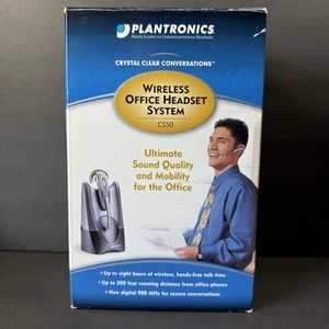 Plantronics CS50 Wireless Office Headset System -Read Description - Zdjęcie 1 z 6
