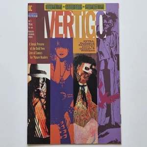 VERTIGO PREVIEW #1 DC/VERTIGO 1992 NM 9.4 *FREE SHIPPING ON ADDITIONAL COMICS* - Picture 1 of 8