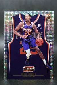 2018-19 Panini Threads Rookies Icon Jersey Dazzle Mikal Bridges #154 Rookie RC - Picture 1 of 2