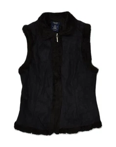 CHAPS Womens Gilet UK 12 Medium Black Polyester AF02 - Picture 1 of 4