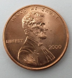 2000 P Wide AM Variety FS-901 Lincoln Memorial Cent - Picture 1 of 2