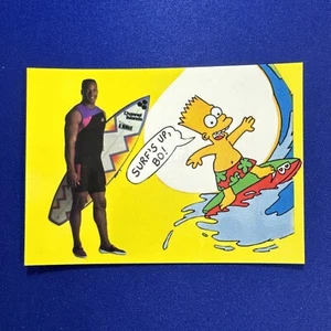 Bo Jackson ~ Promo Oddball ~ Bart Simpson “Surf’s Up, Bo!” 1989 1990 - Picture 1 of 4