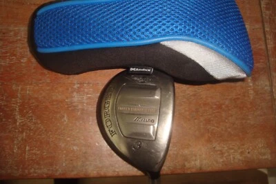 Mizuno T-Zoid Forged 3 Wood 15* / RH / Stiff Graphite w/Head Cover - Image 1 of 4