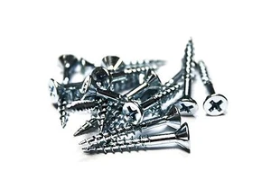 (50) Tornillos de madera de cabeza plana Phillips de 8x1-1/2 con puntas (tipo 17) zinc - Imagen 1 de 1