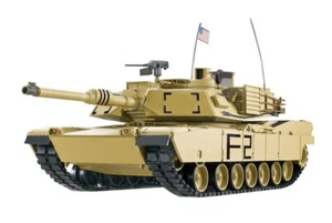 RC Panzer US Abrams M1A2 PRO 1:16 2.4Ghz V7.0 Metallketten u Achsschenkel - Bild 1 von 20