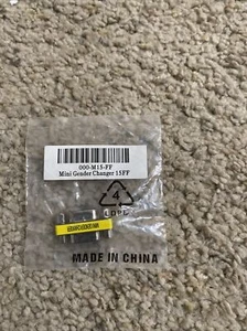 HD15 VGA SVGA Female to Female Mini Gender Changer Adapter Coupler Connector - Picture 1 of 2