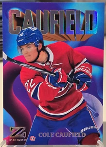 Cole Caufield 2023-24 Metal Universe Z-Force Rave #3 of 50 Canadians /399 - Picture 1 of 2