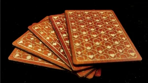 Wooden ESP Cards by Joker Magic - Trick - Picture 1 of 4