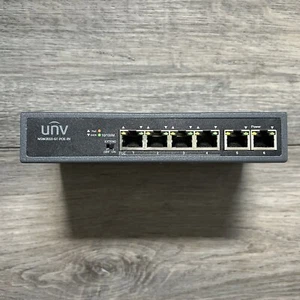 UNV NSW2010-6T-POE-IN 6-Port PoE Network Switch 10/100M Ethernet Switch - Picture 1 of 7