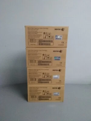 Xerox VersaLink C505 Toner Cartridges SET Yellow Magenta Cyan Black Genuine - Image 1 of 2