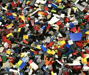 Genuine Lego - Loose, Bulk, By Weight, Random bricks and pieces - approx 500g - Picture 1 of 1