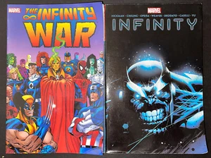 Infinity - Paperback By Jonathan Hickman  Infinity War By Jim Starlin- GOOD - Picture 1 of 2