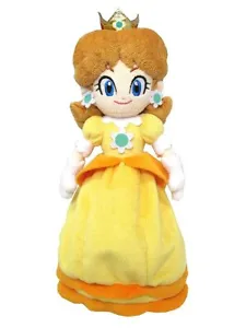 Sanei Super Mario All Star Collection 9.5" Daisy Plush, Small From Japan - Picture 1 of 4