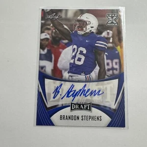 2021 Leaf Draft #BA-BS3 Brandon Stephens Autographs - Picture 1 of 1