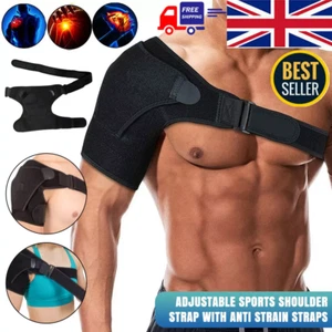 Shoulder Brace Rotator Cuff Support Relief Pain Injury Belt Arthritis Left/Right - Picture 1 of 10