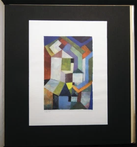 1959 PAUL KLEE INWARD VISION WATERCOLORS DRAWINGS WRITINGS WITH FRAMEABLE ART - Picture 1 of 8