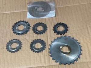 Lot de 7 fraises disques diverses - Ø 80 mm à Ø 125 mm - Imagen 1 de 4