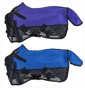 Miniature Horse Fly Sheet - Purple or Royal Blue - 36" up to 51" - Picture 1 of 9