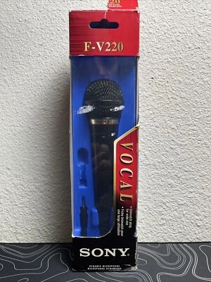 Sony F-V220 Dynamic Vocal Uni-Directional Corded Microphone - Image 1 of 3