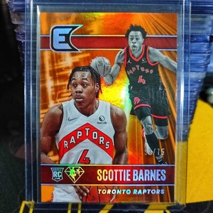 2021-22 Panini Chronicles 75th Anniversary #332 Scottie Barnes Essentials  53/75
