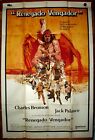 CHARLES BRONSON !!! orig1SH movie poster 1972 ! CHATO`S LAND ! GREAT ART