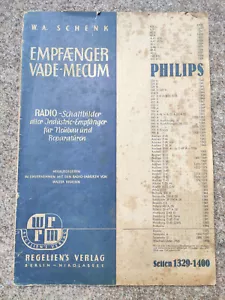 Empfänger Vade-Mecum Radio-Schaltbilder Seiten 1329-1400 - Bild 1 von 4