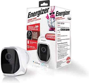 Energizer Connect kabellos wiederaufladbar batteriebetrieben Smart Wifi Sicherheit kam - Bild 1 von 13