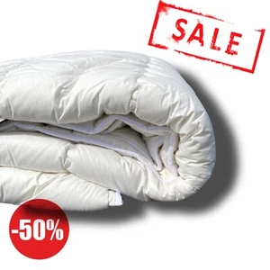 Edredón de lana merino edredón - lana y algodón 100% natural cama - Imagen 1 de 12