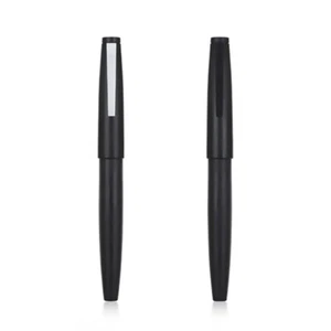 2 PIEZAS Jinhao 80 Pluma Fuente de Fibra Cepillada Negra EF/F Pluma de Escritura Juego de Regalo - Imagen 1 de 7