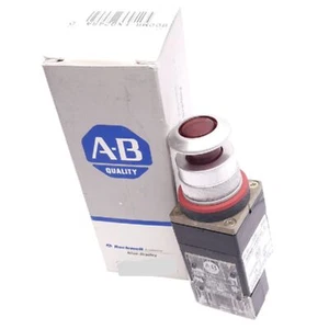 Allen Bradley 800MR-FXQ24RA Illuminated Push/Pull E-Stop Button, ø22mm, 1NO 1NC - Afbeelding 1 van 8