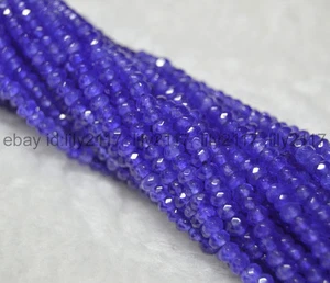 Natürliche 2x4 mm facettierte Alexandrit Rondelle Edelsteine ​​lose Perlen 15 Zoll AA - Bild 1 von 5