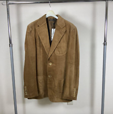 GUCCI pigskin leather Blazer suit jacket sports coat men's size 48 with tag New