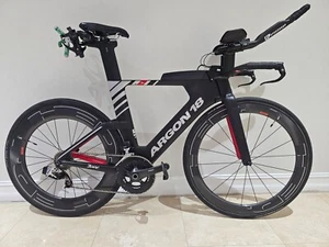 Argon18 E119+tri SRAM Red. HED 6/9 Black - Picture 1 of 11