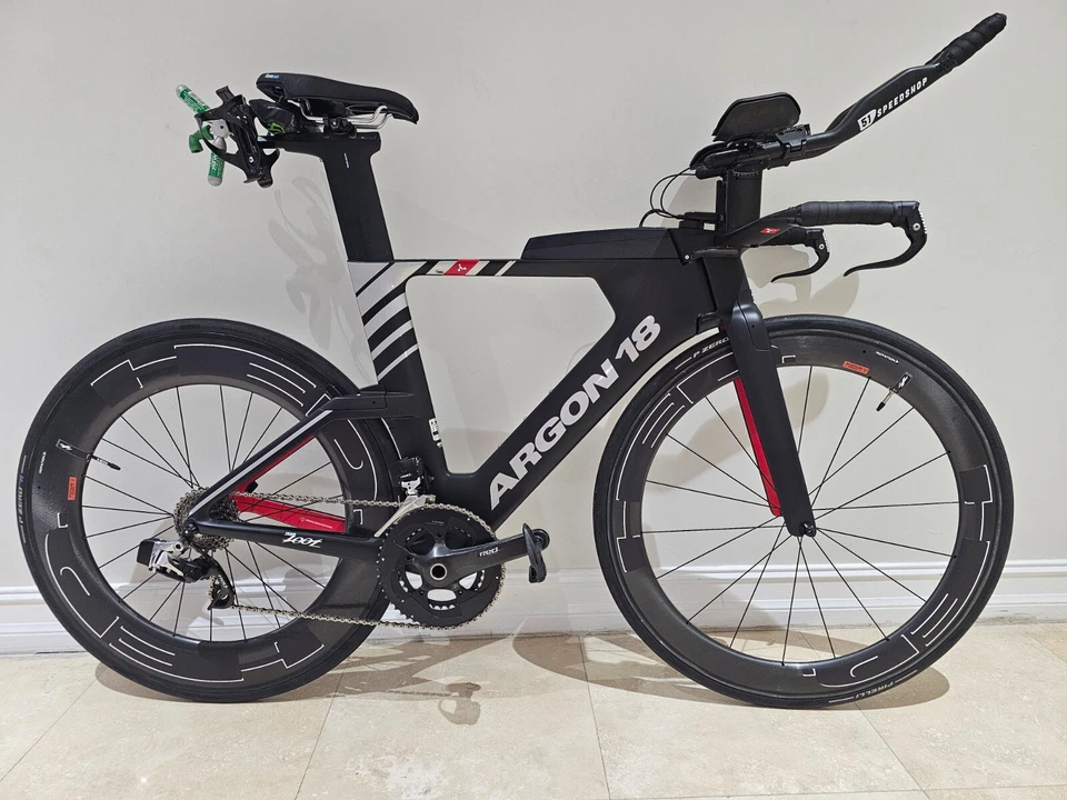 Argon18 E119+tri  SRAM Red. HED 6/9 Black - Image 1 of 4
