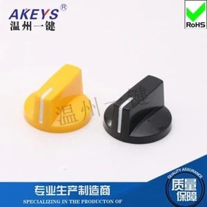 5Pcs KN-27-16 Drawn Potentiometer Bakelite Plastic Color Knob Cap - Bild 1 von 5