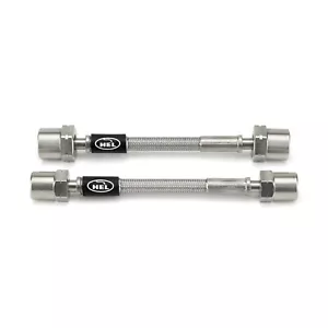 Hel Braided Brake Pipe Hoses BMW 5 Series E39 All Models ABS Pump to Hard Lines - Picture 1 of 2