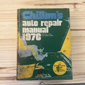 Manual de reparación de automóviles Chilton's 1969-1976 American Cars hágalo usted mismo - Imagen 1 de 3
