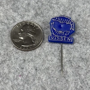 Vissen Pisces Horoscope Astrological Dutch Vintage Stick Pin Badge #49707 - Picture 1 of 2