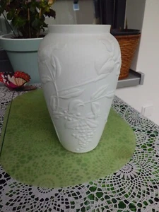 Hutschenreuther Vase in weiß und aus Biskuit Porzellan - Bild 1 von 5