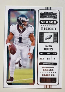 2022 Contenders #75 Jalen Hurts Season Ticket Philadelphia Eagles - Picture 1 of 2